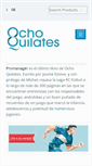 Mobile Screenshot of ochoquilates.com